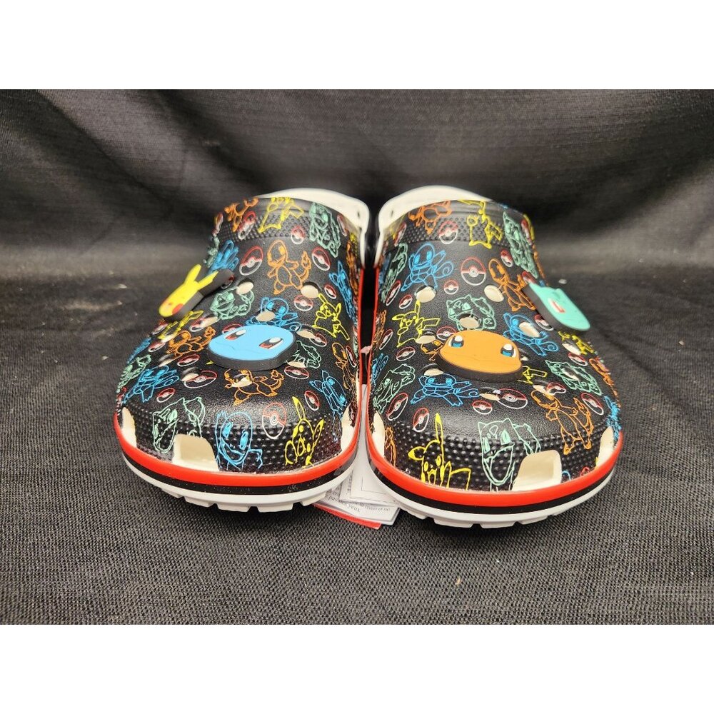 Crocs Men's Pokemon Print Classic Clog 211343-90H Size 13 NEW WITH TAGS! - Picture 2 of 9